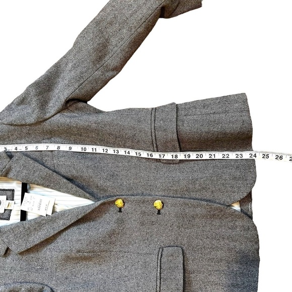 J. Crew Schoolboy Wool Blazer with Gold Buttons - Picture 7 of 11